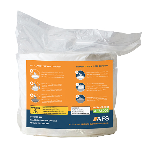 Afs Stainless Steel Floor Stand Bulk Cleaning Wipes